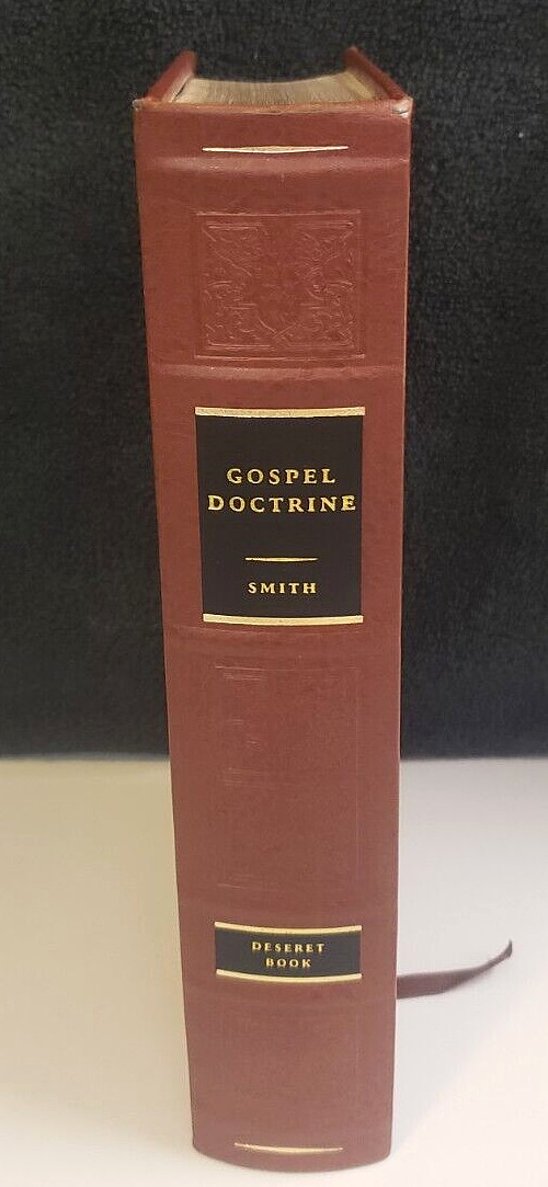 GOSPEL DOCTRINE Joseph Smith/Grant ’86 Leather Luxury Edition LDS Mormon HC BOOK