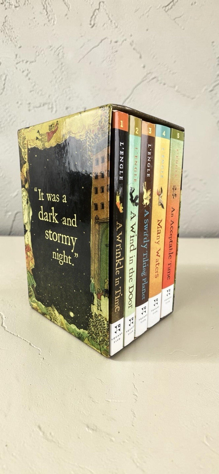 A Wrinkle in Time Quintet, 5 Books Box Set (2007), Madeleine L’Engle – Paperback