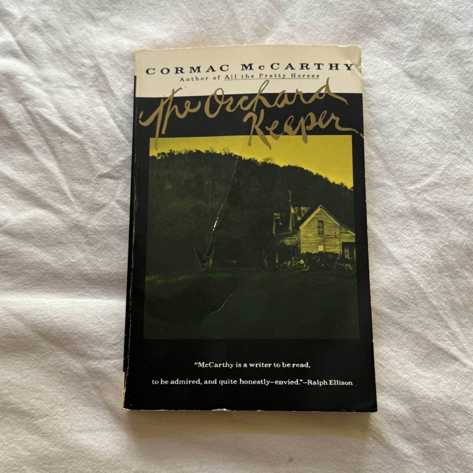 Cormac McCarthy The Orchard Keeper Paperback Vintage International Reprint 1993