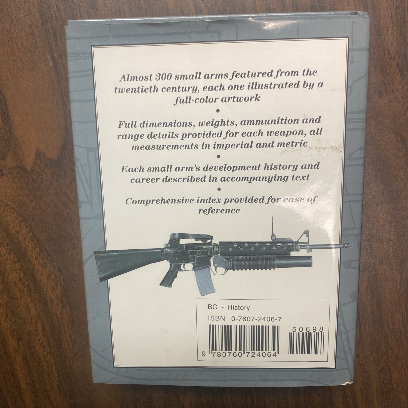 Twentieth-Century Small Arms Chris McNab 2006 With DJ Rare WEAPONS Book HC