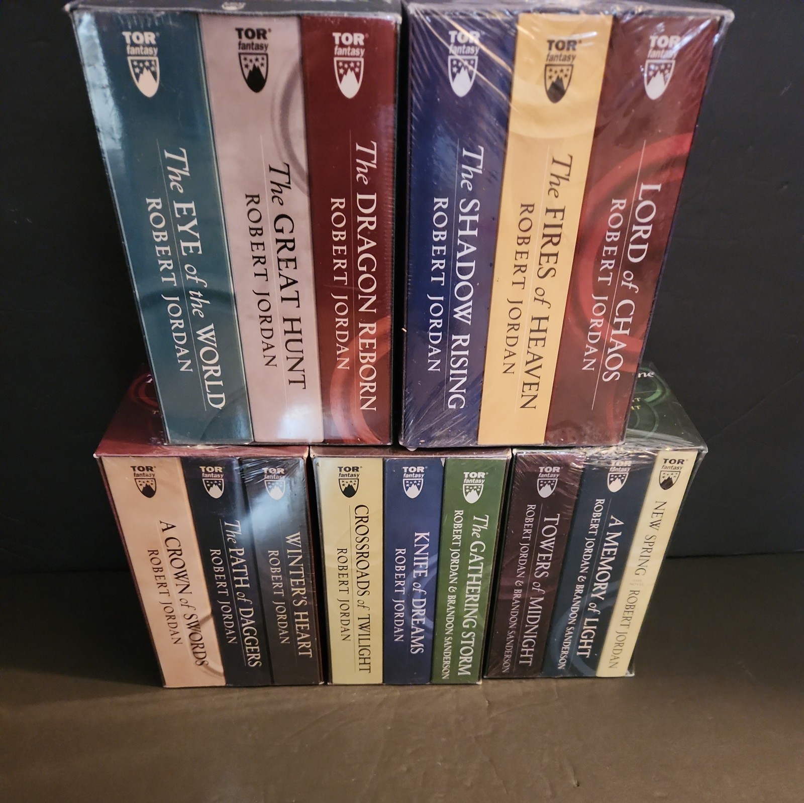 THE WHEEL OF TIME Robert Jordan Complete Paperback Boxed Sets 1 – 5 NEW Sealed
