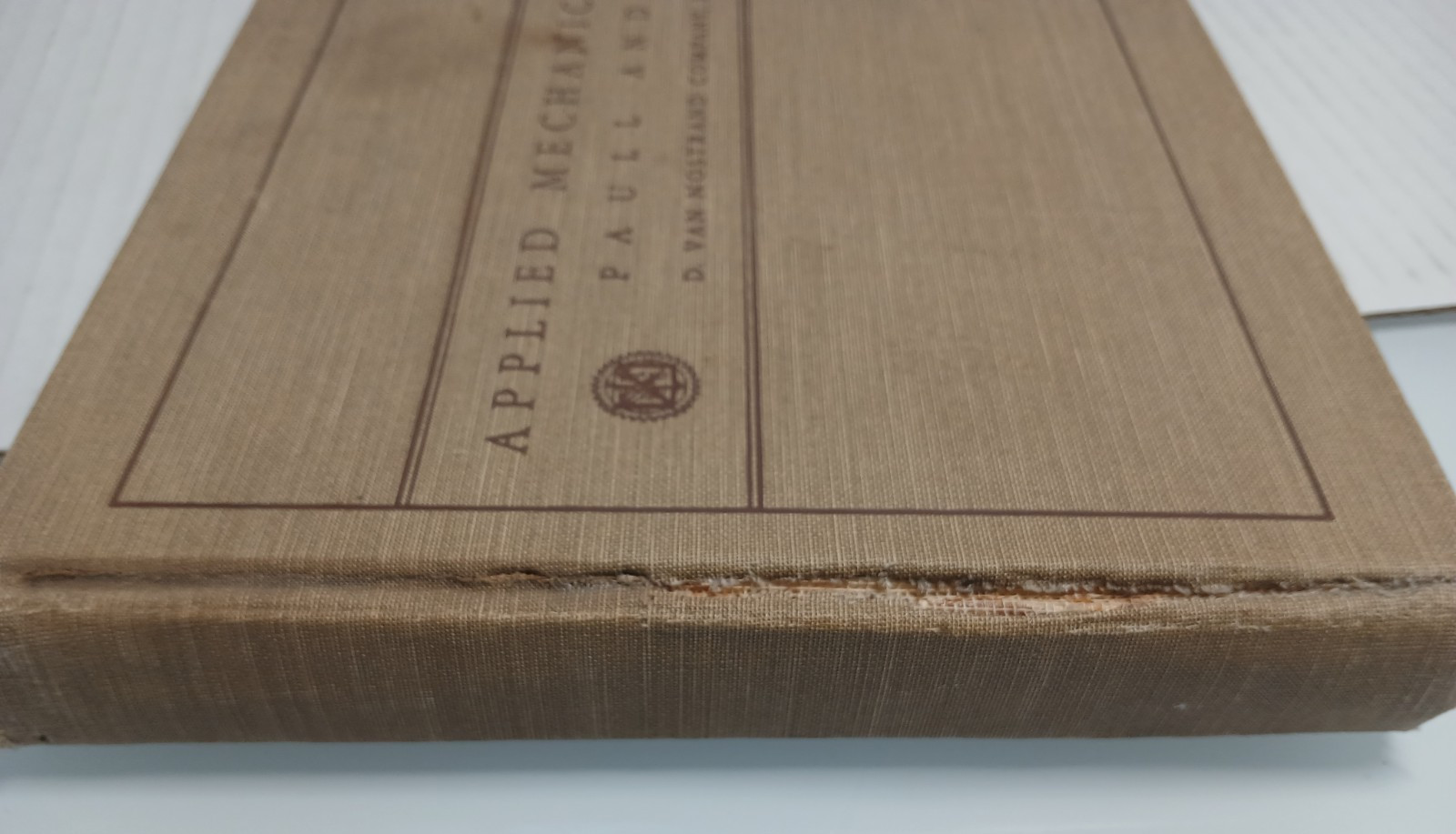 Applied Mechanical Drawing by Paull and SGRO 1942 Vintage Hardcover (Acceptable)