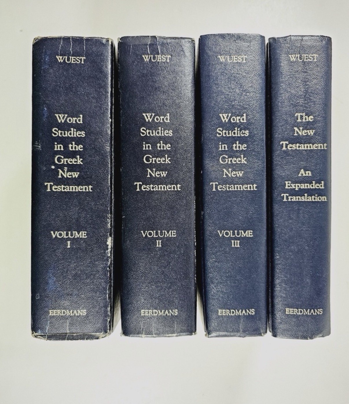 Word Studies in the Greek New Testament by Kenneth S. Wuest (complete 4 vol set)
