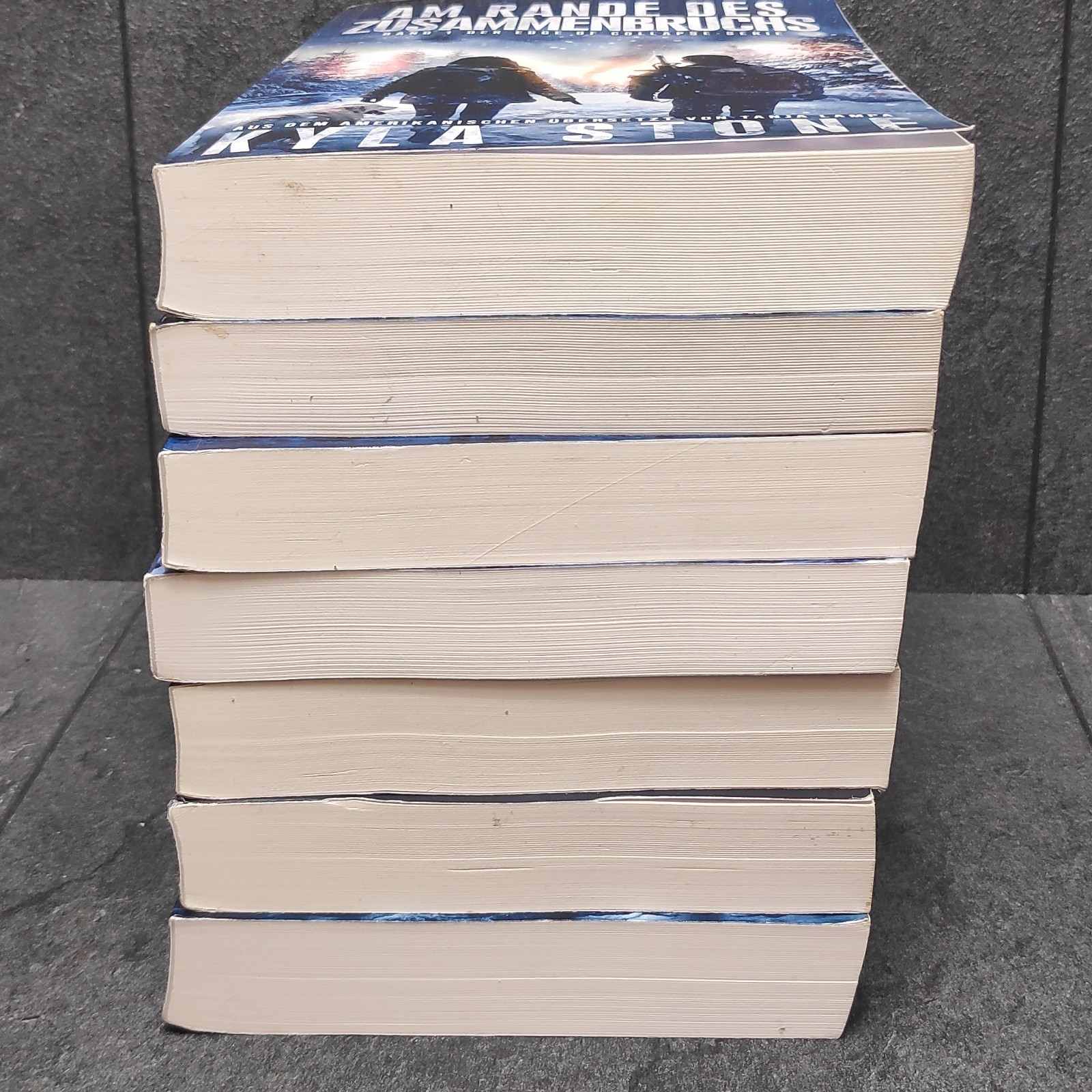 Edge Of Collapse 1-7 Bücher Buch Band 1 2 3 4 5 6 7 • Kyla Stone Am Rande