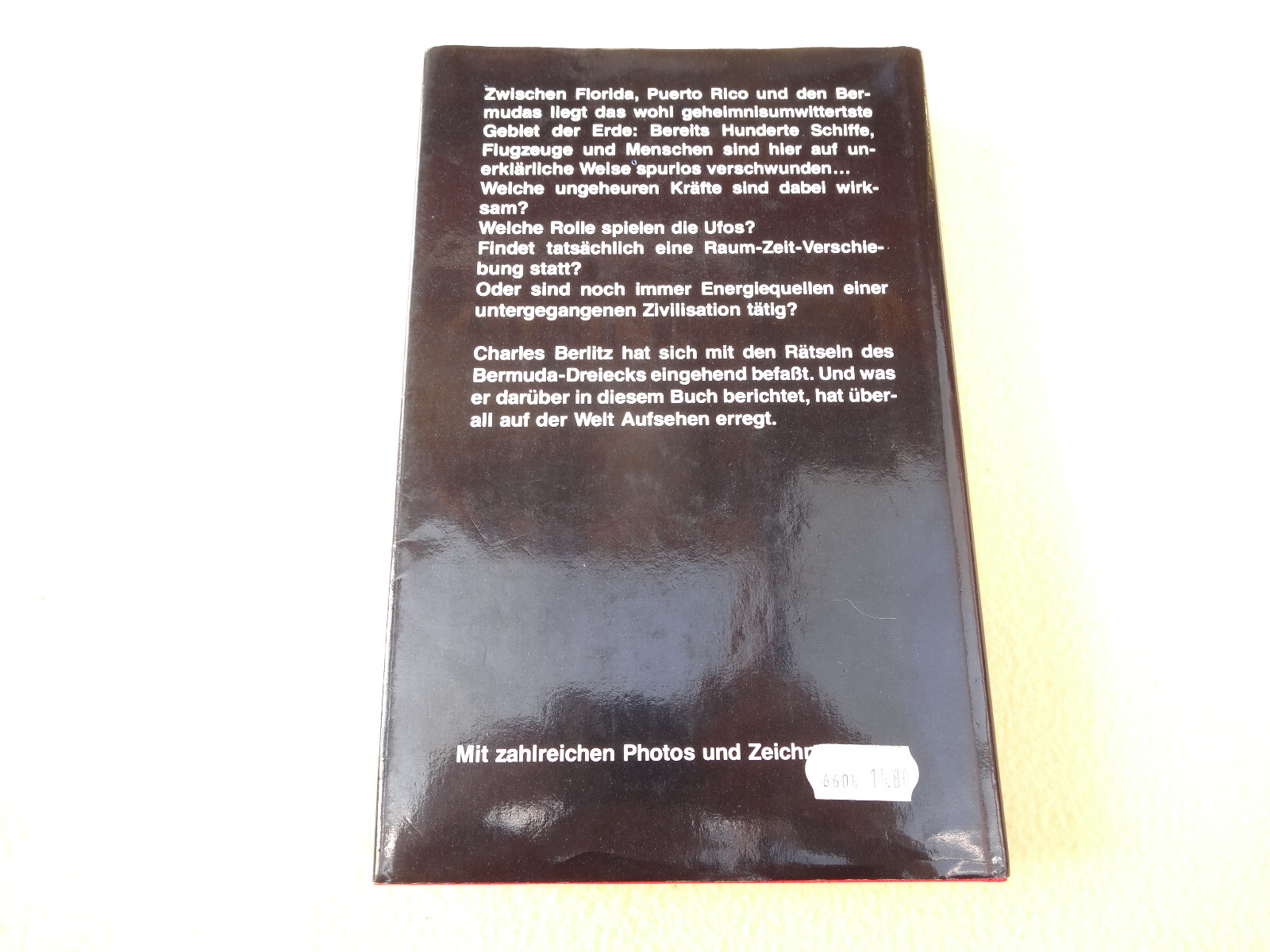 “Das Bermuda-Dreieck” von Charles Berlitz – von 1974 – gebundene Ausgabe
