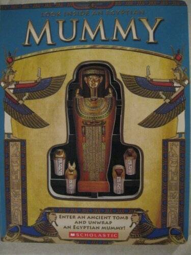Look Inside an Egyptian Mummy – Hardcover By Lorraine Jean Hopping – GOOD