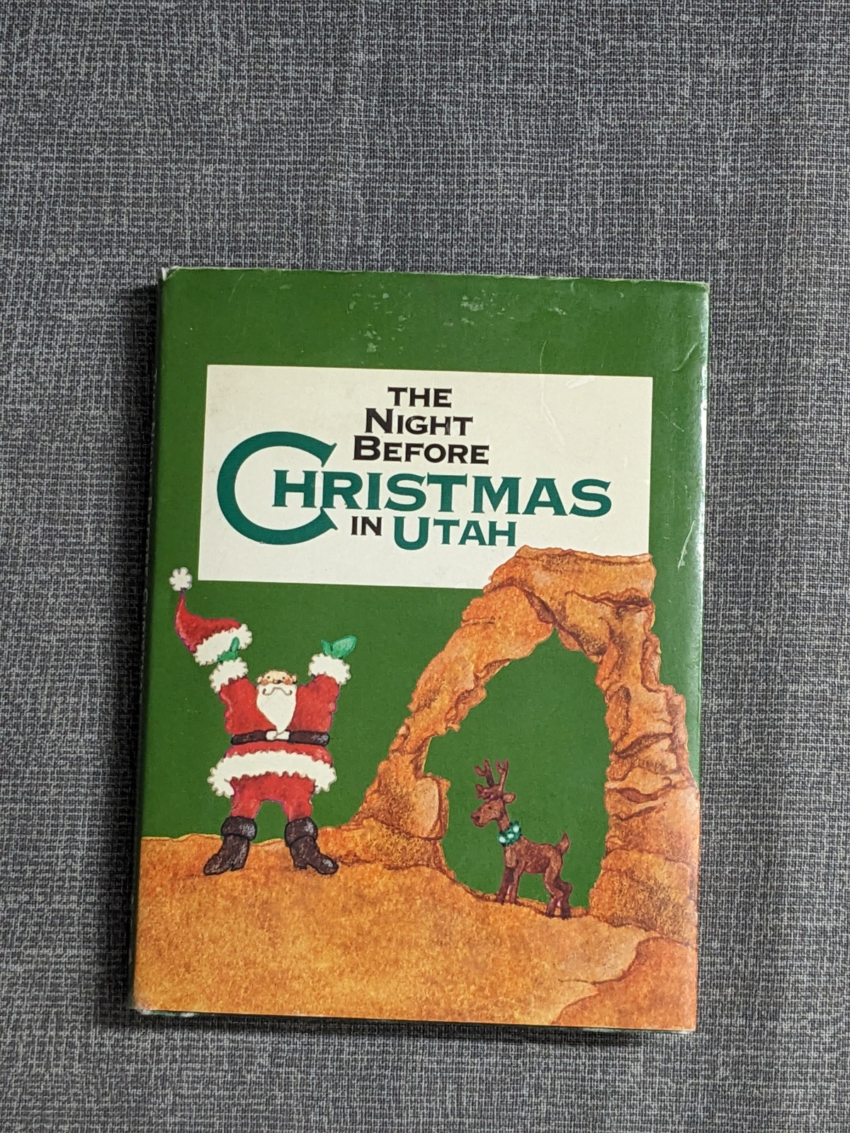 The Night Before Christmas in Utah Hardcover Children’s Book Gibbs Smith 2000