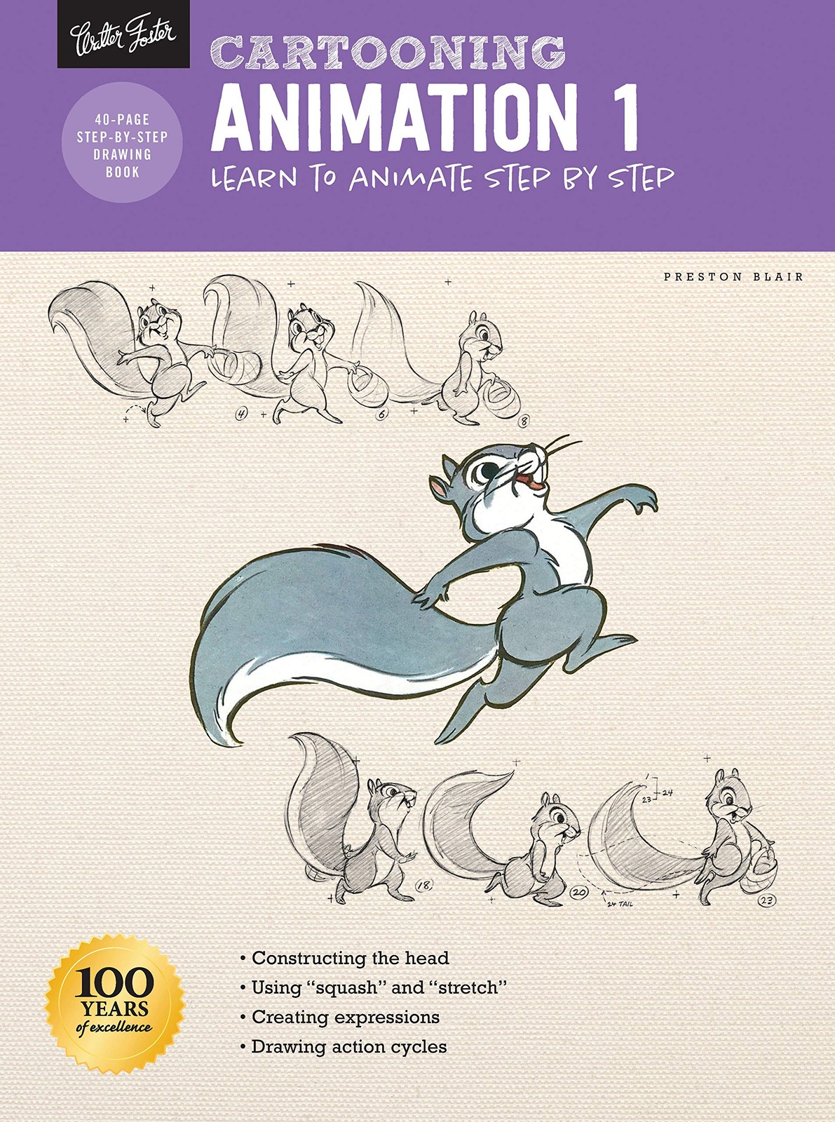 Cartooning: Animation 1 with Preston Blair: Learn to animate step by step (H…