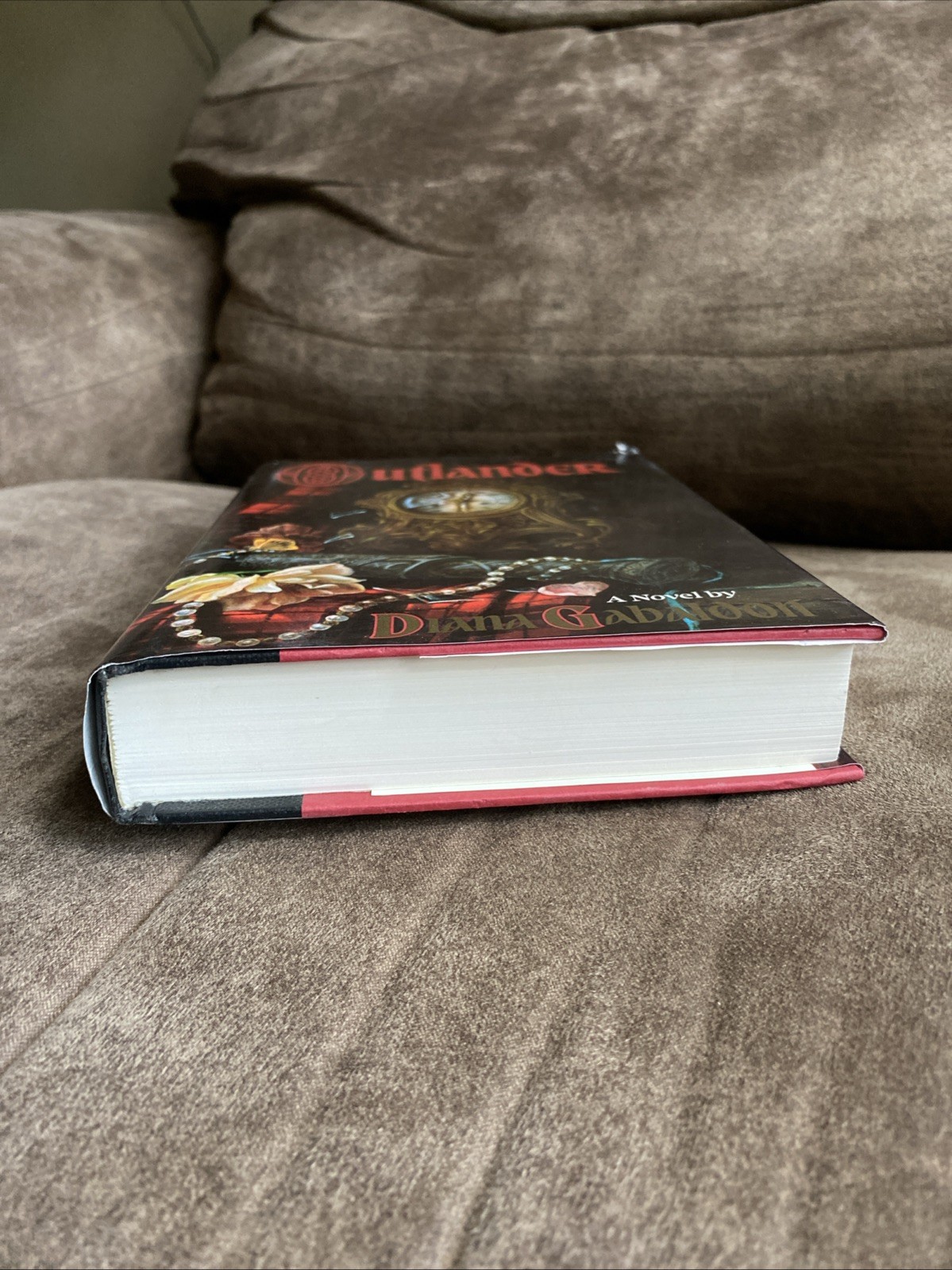 Outlander Diana Gabaldon 1st First Book Club Edition 1991 Hardcover HCDJ