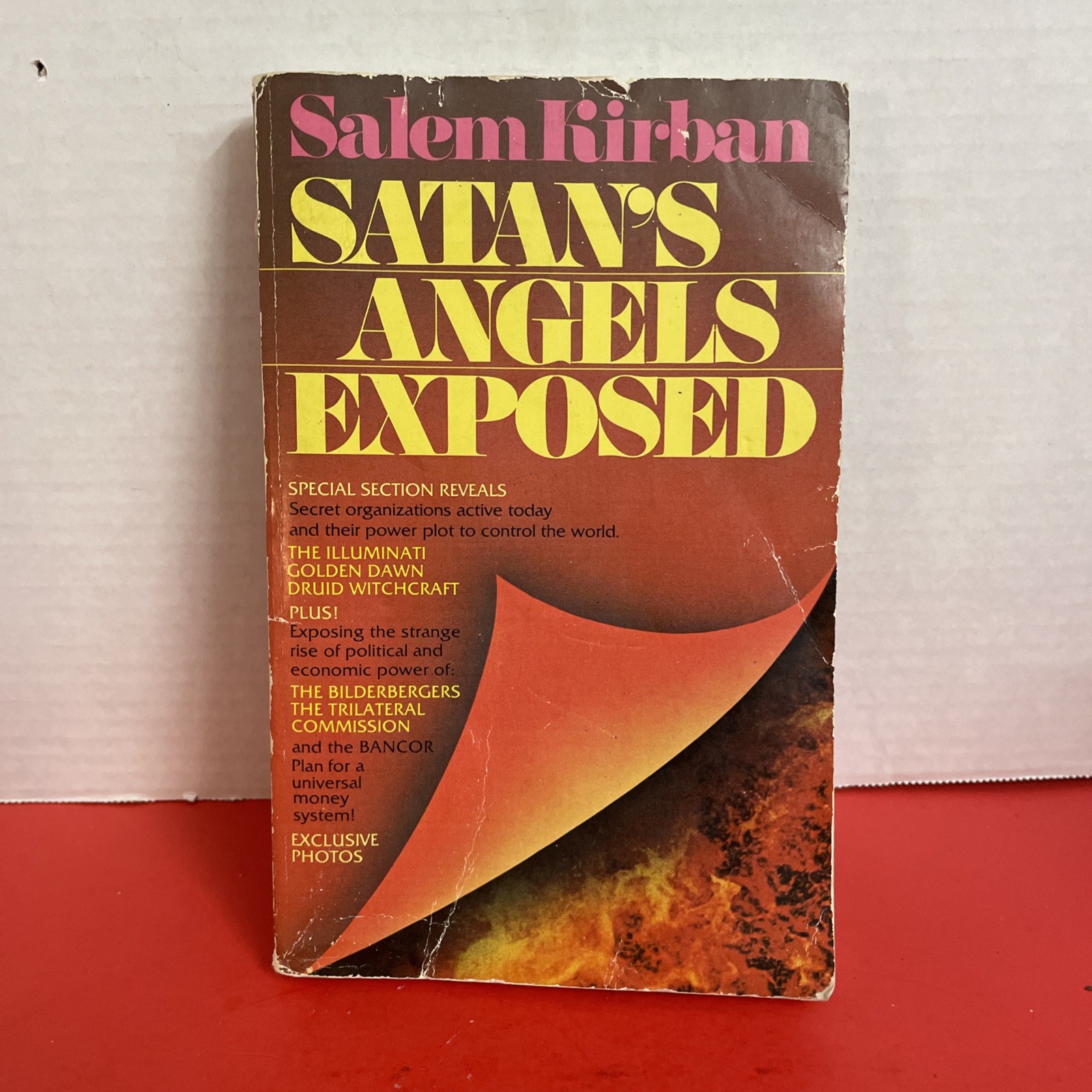 Vintage Satan Salem Kirban Satans Angels Exposed Illuminati Book Paperback