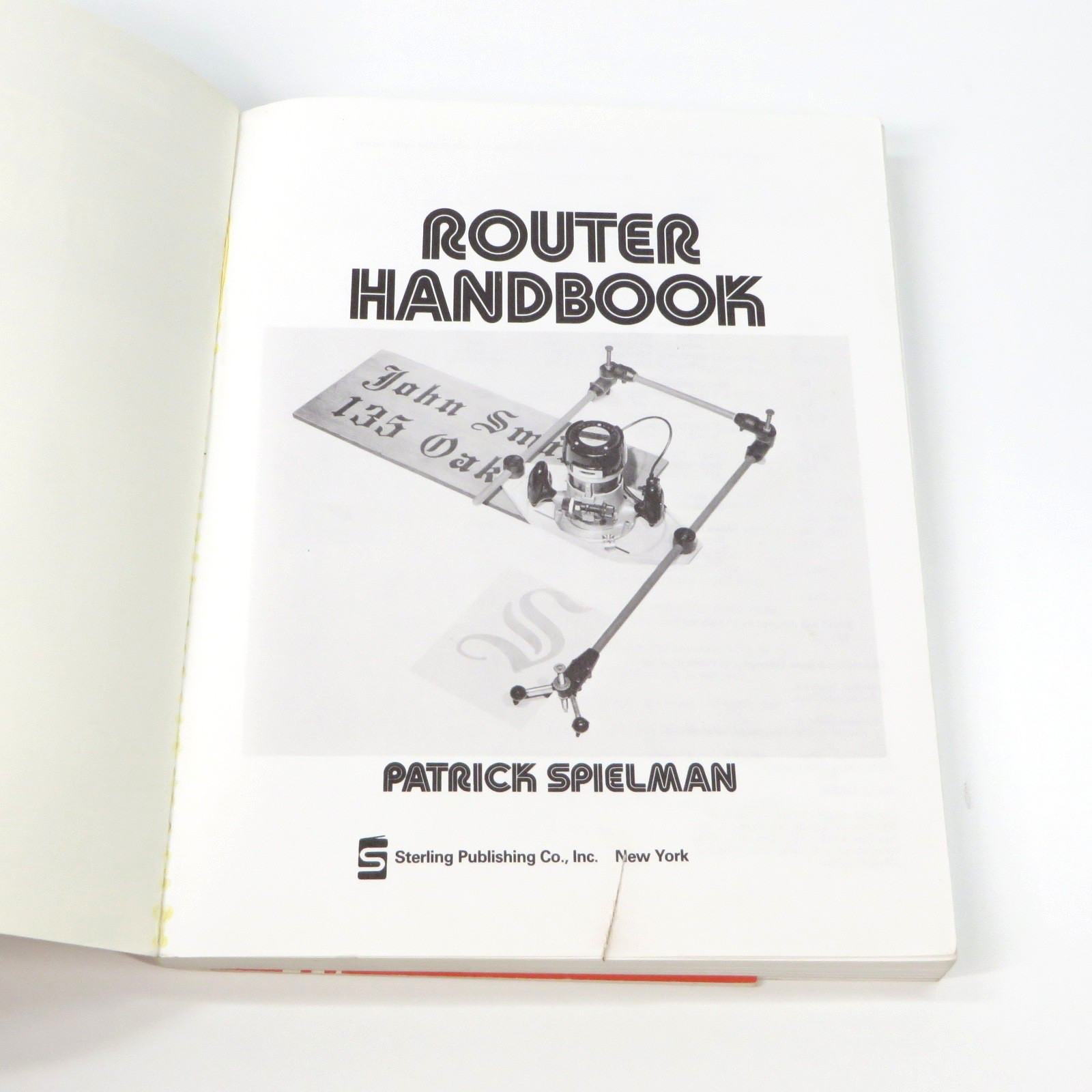 Sears Craftsman Router Handbook Special Edition Book 1984 Vintage Woodworking