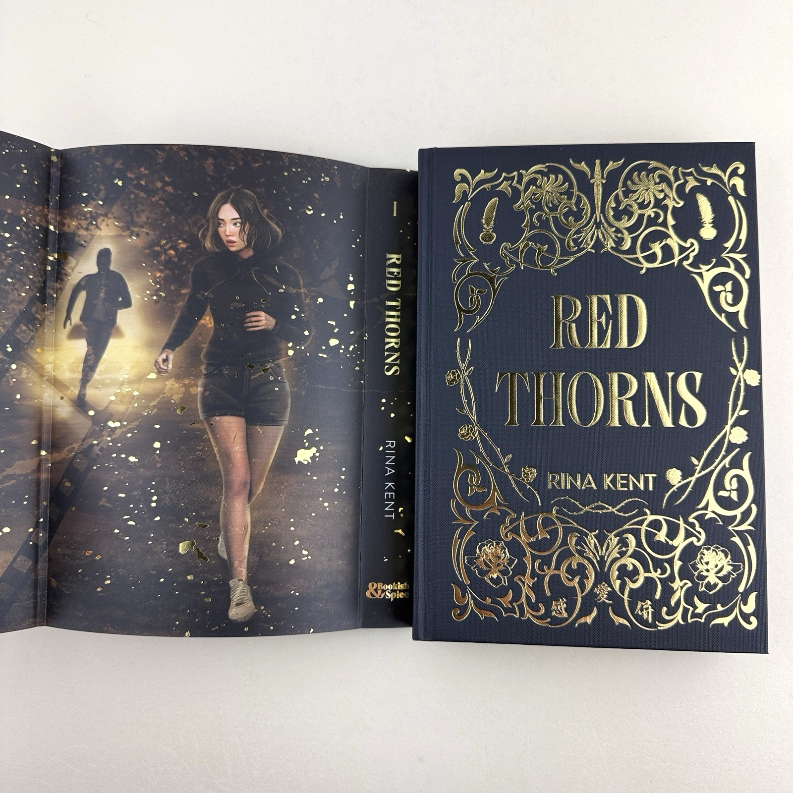 Rina Kent Thorns Duet Bookish & Spice Special Edition Hardcover Set Red & Black
