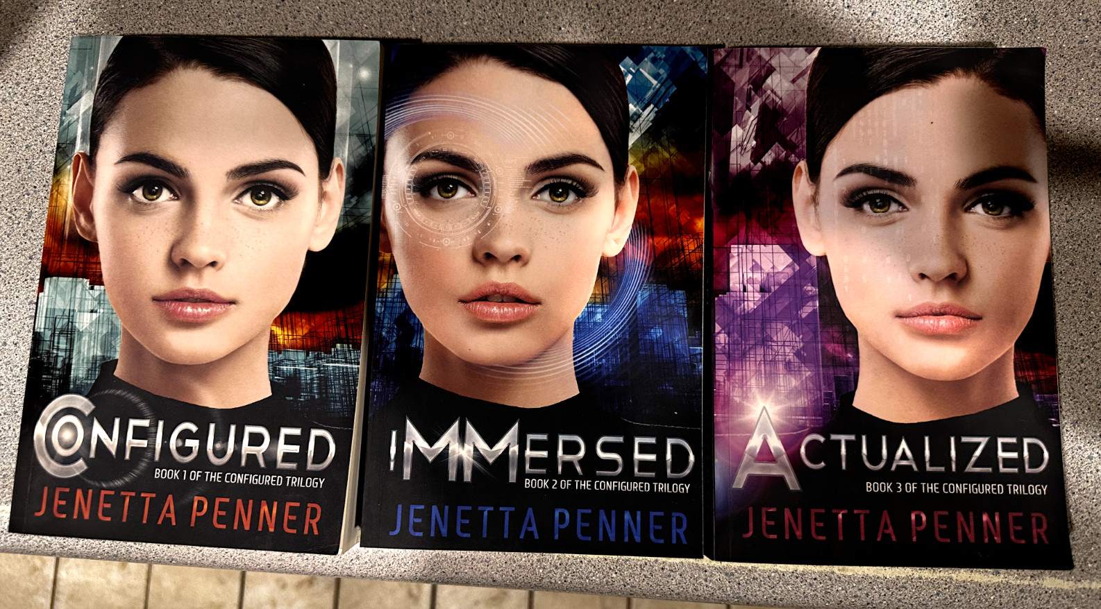 The Configured Trilogy By Jenetta L Penne (all 3 books)✔ SHIPPING INCLUDED