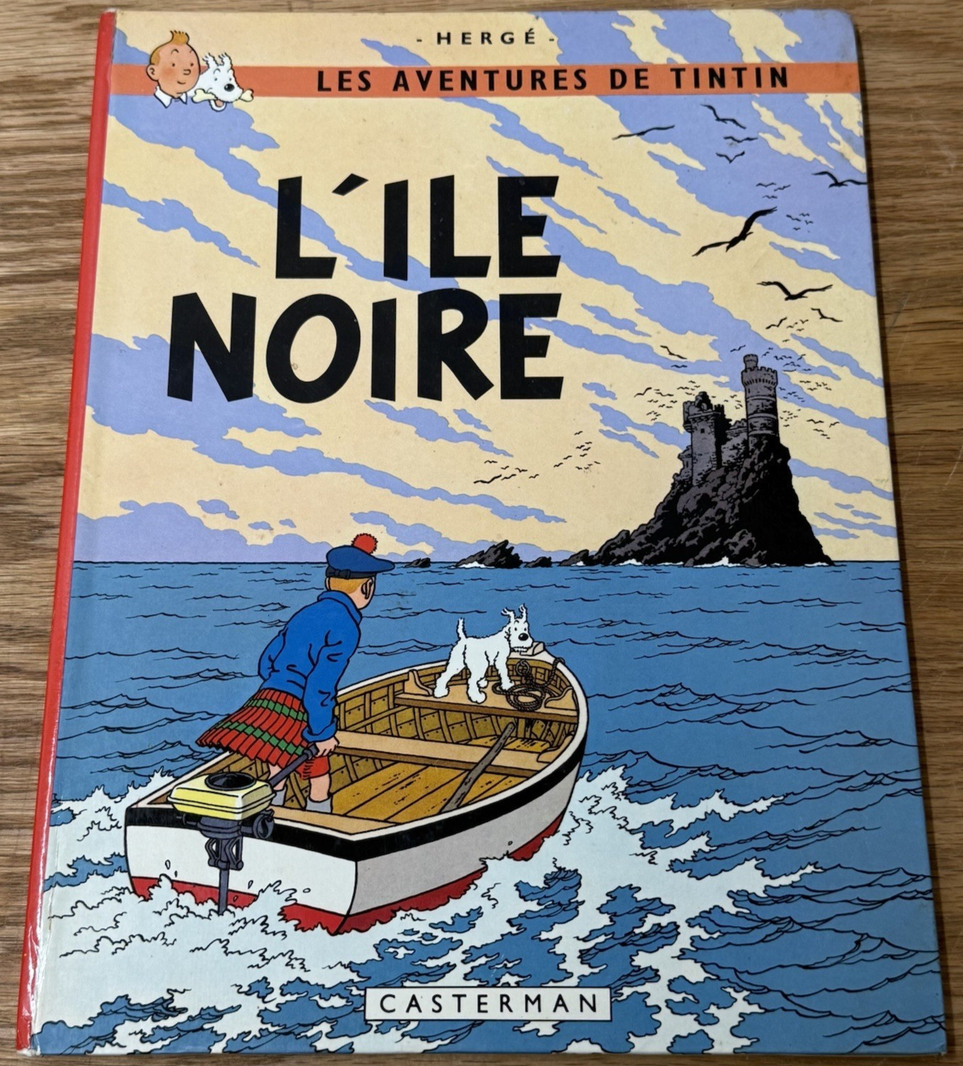 Les Adventures de Tintin – L’ile Noire – Herge – 1947 – Casterman Hardcover