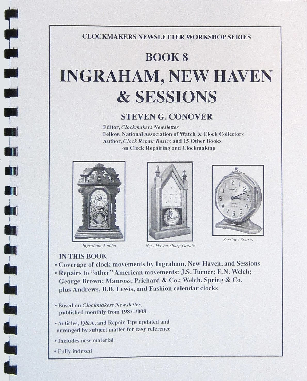 Book 8 Ingraham, New Haven & Sessions: By Steven G. Conover – MT297