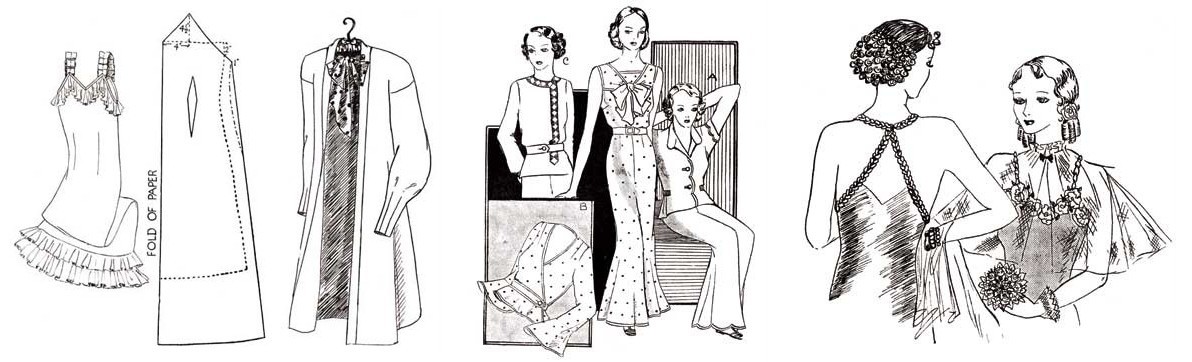 1937 Pattern Making Book (Draft Block Sewing Fashion)