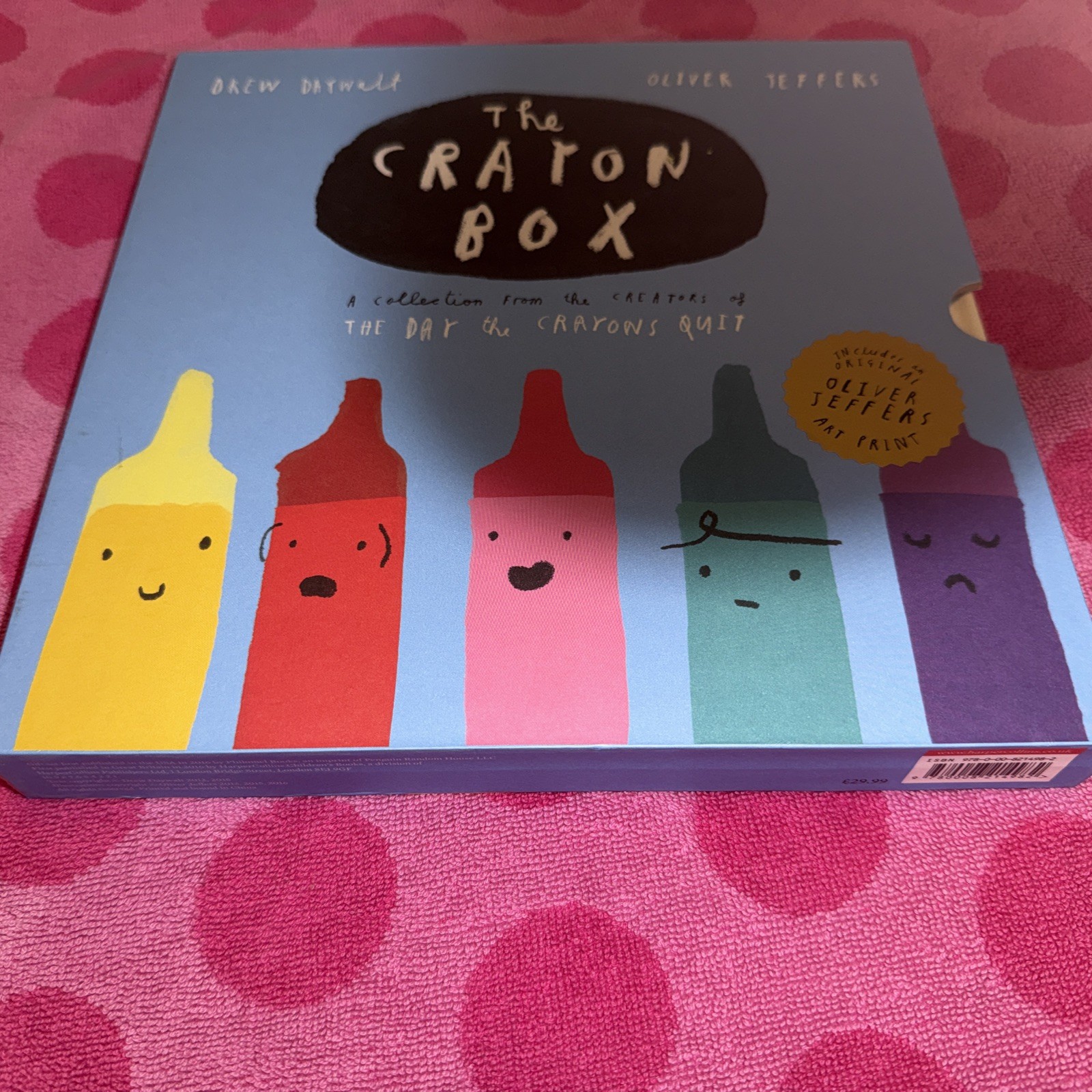 The Crayon Box: The Day the Crayons Quit Slipcased edition by Drew Daywalt