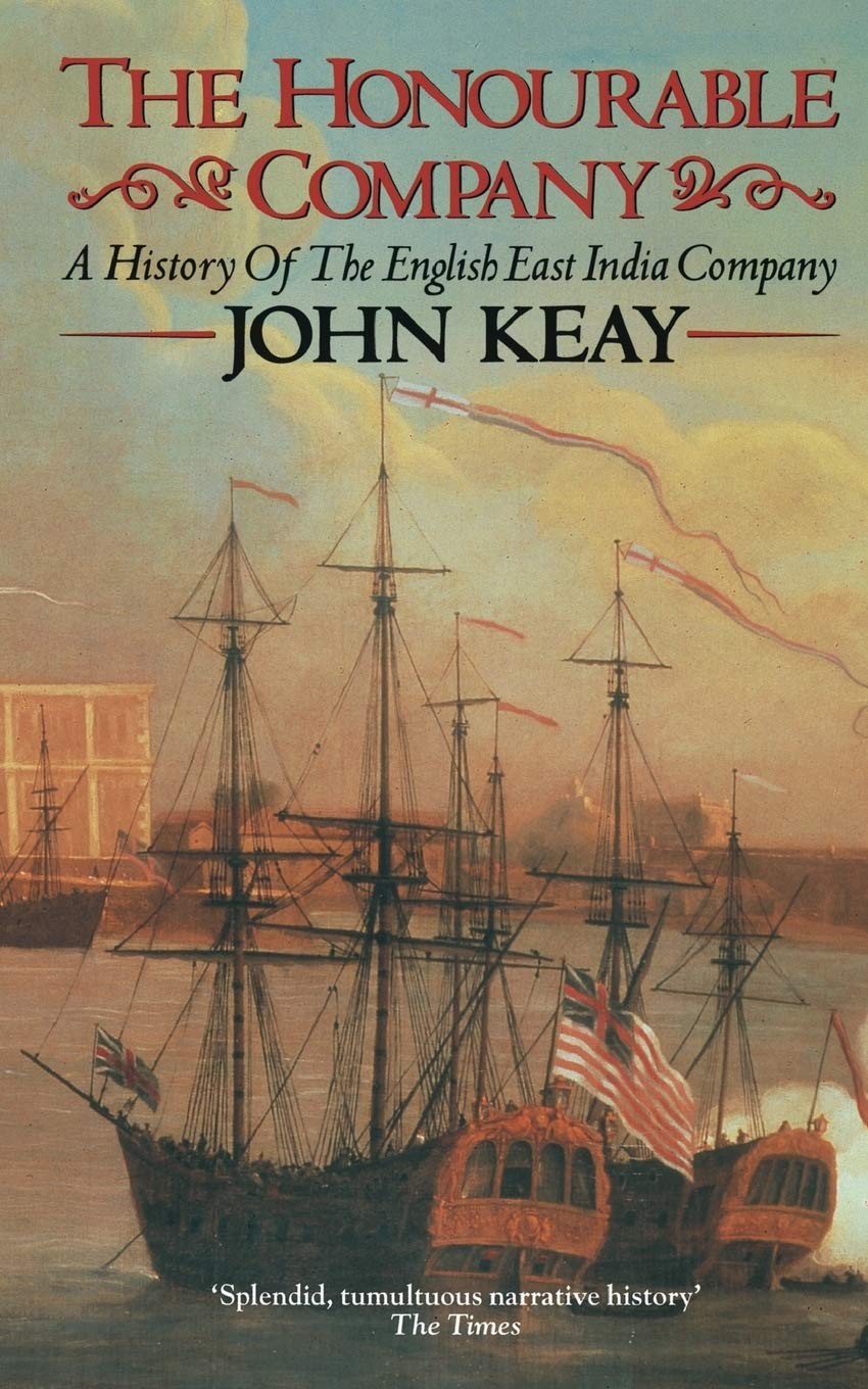 The Honourable Company Keay, John paperback Acceptable