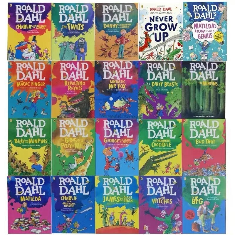 Roald Dahl in Colour: Complete 20-Book Boxed Set