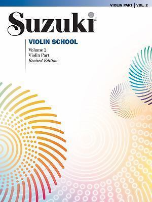 Suzuki Violin School, Vol 2: Violin Part – Suzuki, 0739048120, paperback
