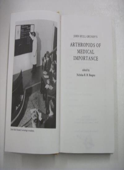 Arthropods of Medical Importance By John Hull Grundy