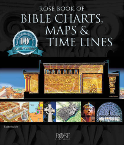 Rose Book of Bible Charts, Maps, and Time Lines – Spiral-bound – ACCEPTABLE
