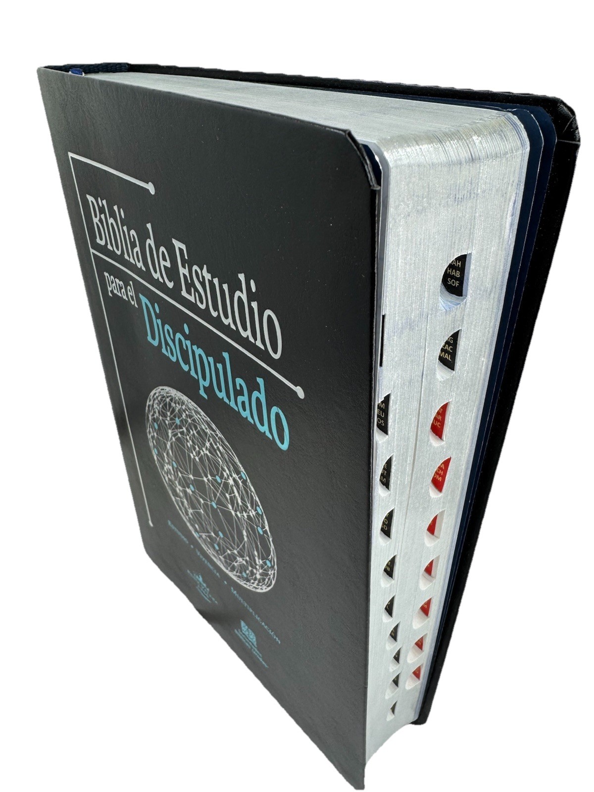 Biblia De Estudio Para El Discipulado RVR.1960 Cuero Con Indice