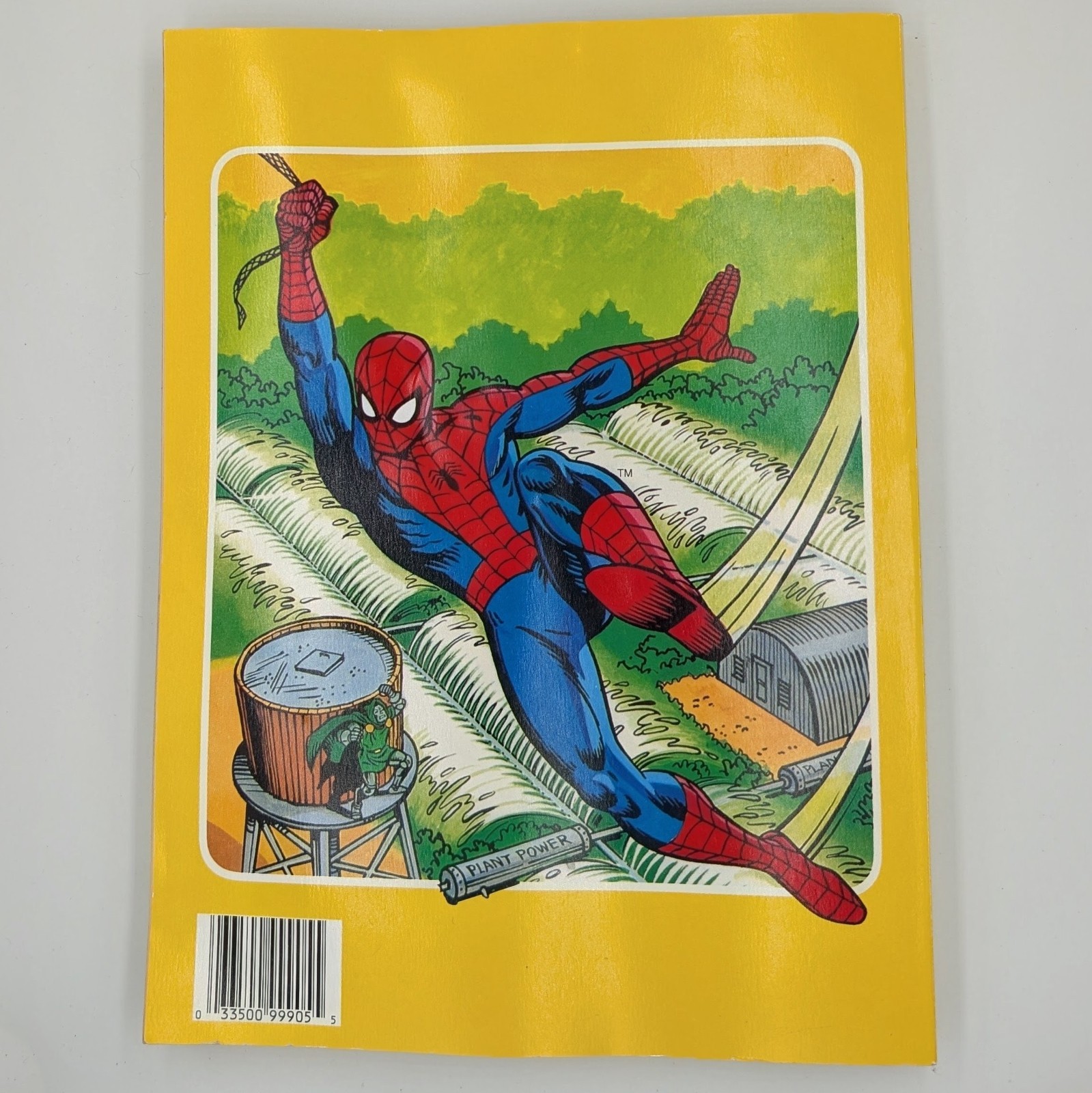 1990 Spider-man Coloring Book Merrigold Press 192 Pages – Unused RARE