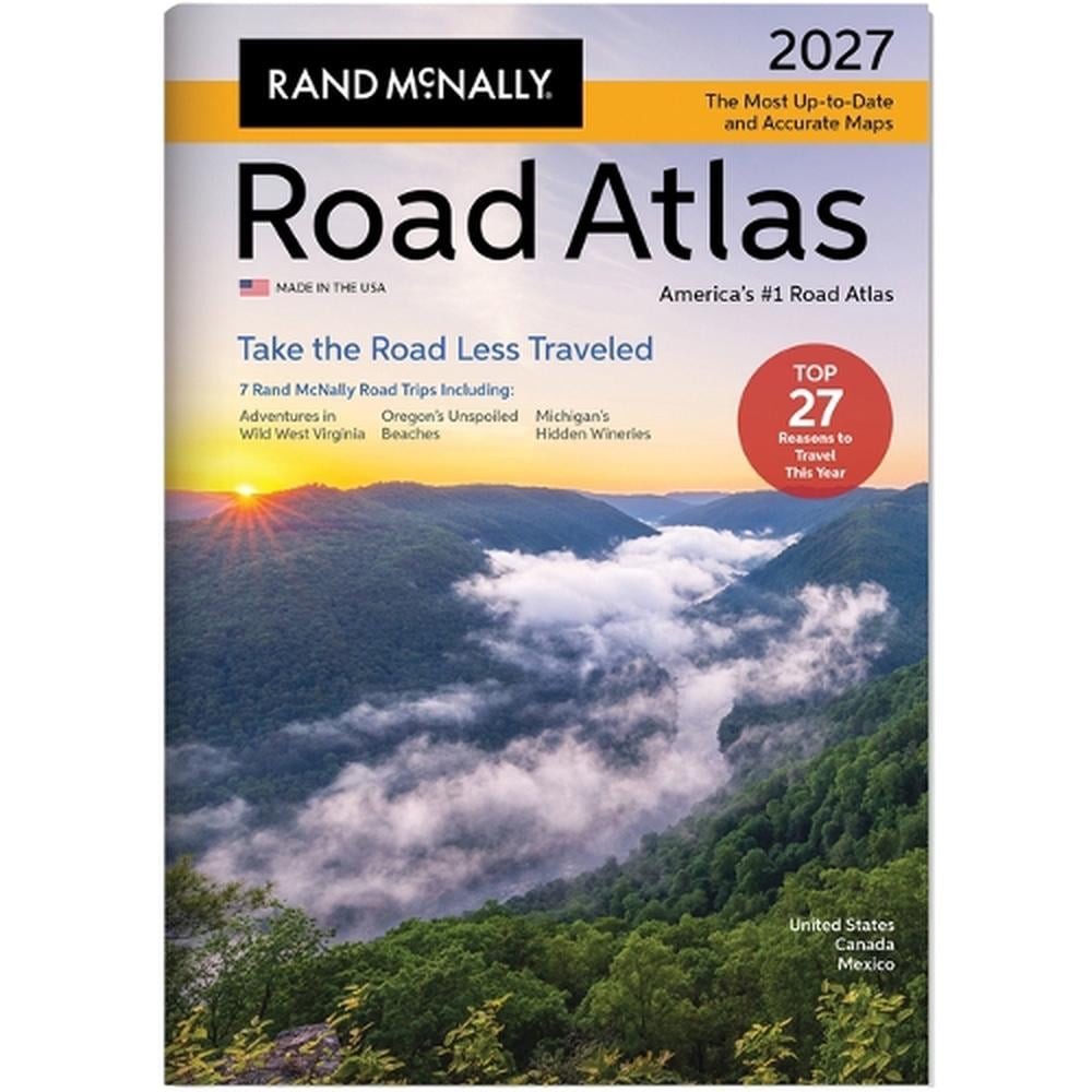 Rand McNally 2027 Road Atlas by Rand McNally (English) Paperback Book