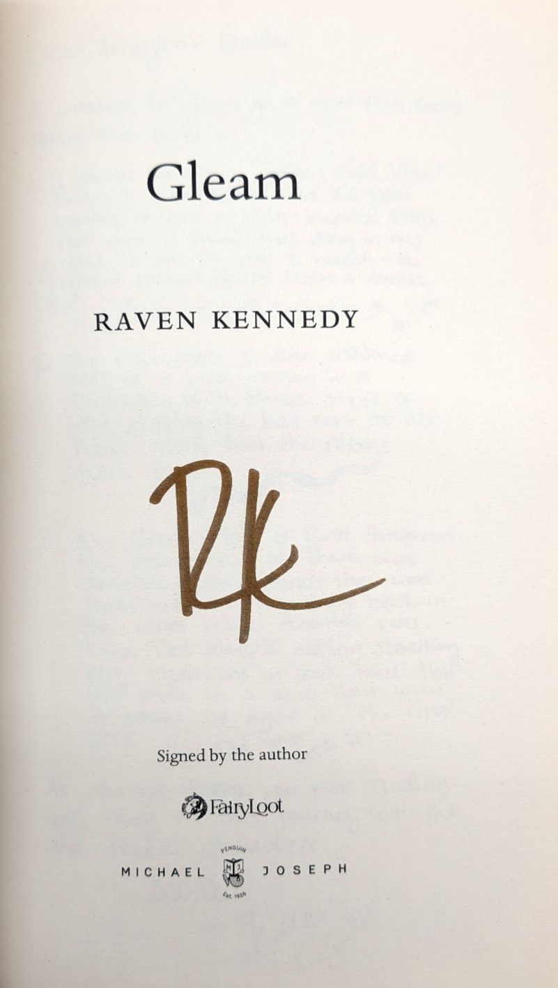 FairyLoot Exclusive: The Plated Prisoner 1-3 Set by Raven Kennedy SIGNED, HC/DJ