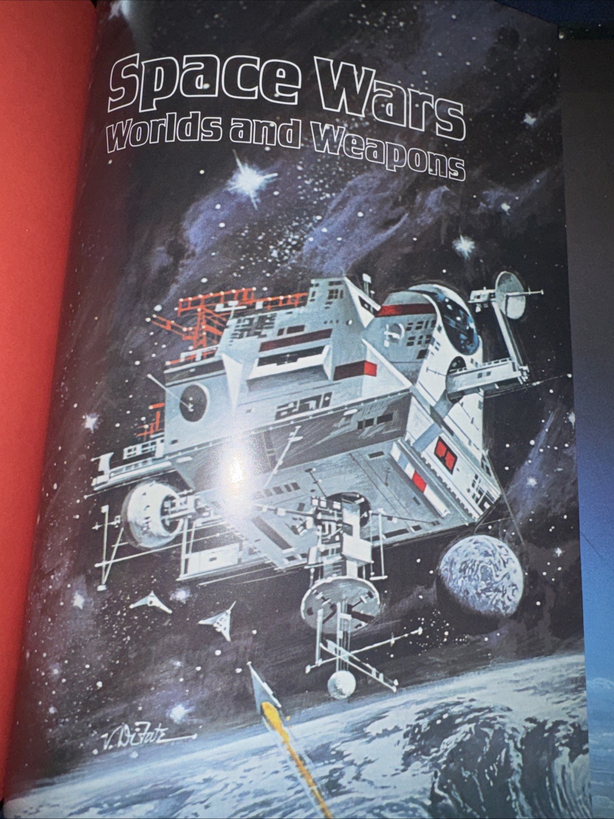 Space Wars Worlds & Weapons Steven Eisler 1979 First Edition Hardcover