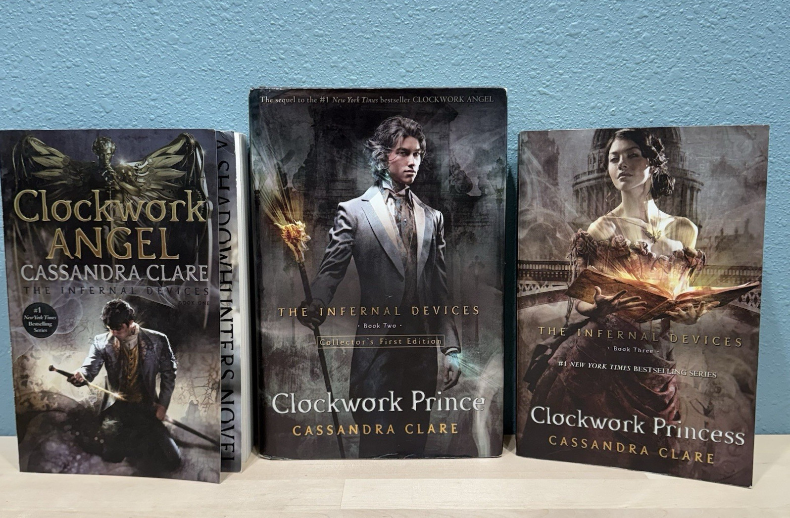 Cassandra Clare The Infernal Devices Complete Series Books 1-3 HC & PB Set of 3