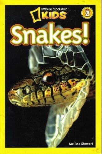 National Geographic Kids: Snakes! (Level 2) – Paperback – GOOD