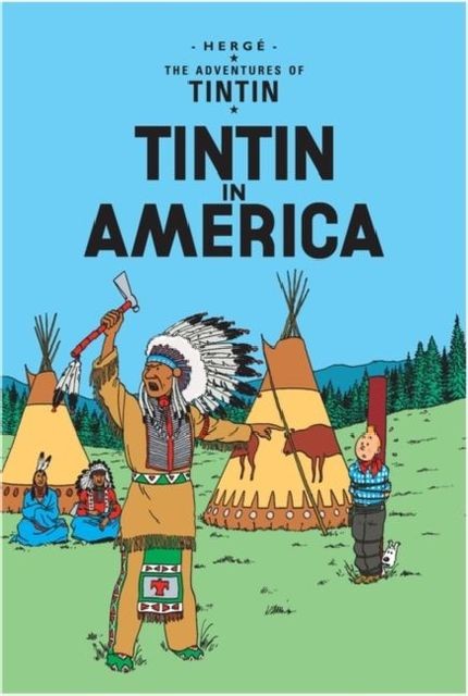 Herge Tintin in America