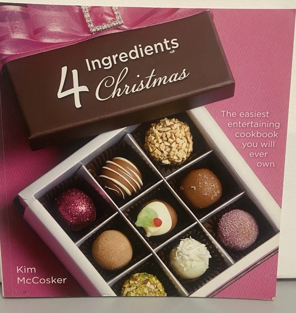 4 INGREDIENTS Christmas Cookbook by Kim McCosker Paperback 2011 FREE POST