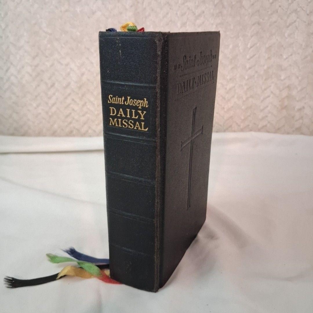 Saint Joseph Daily Missal By Catholic Church Hardcover Illustrated Prayer Book
