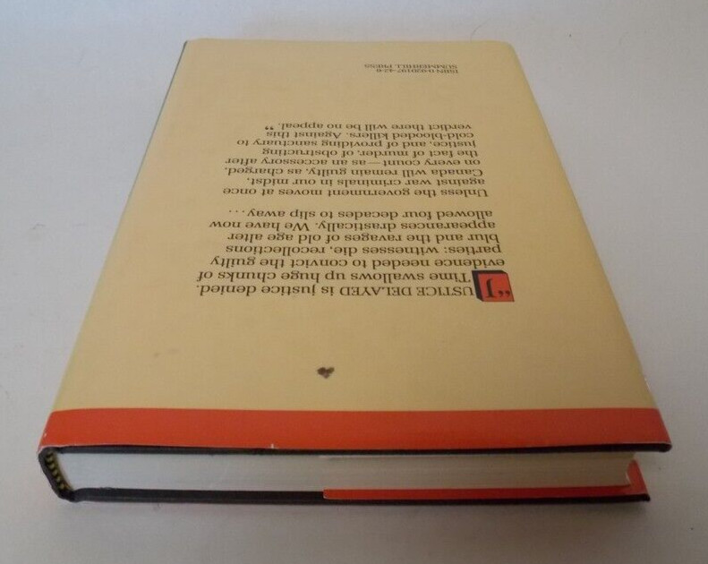 Justice Delayed Nazi War Criminals in Canada David Matas HC Book 1987 Inscribed