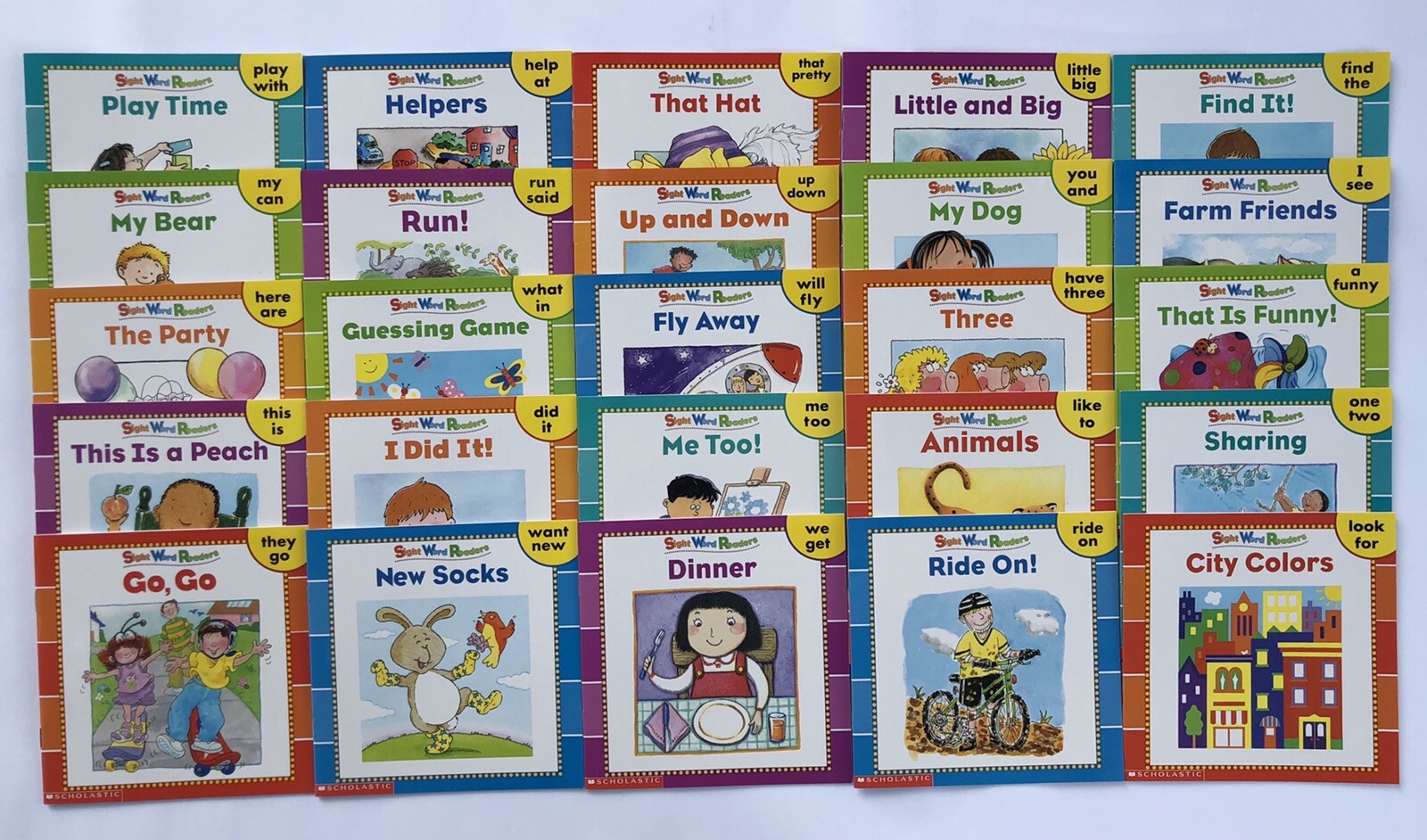 Lot 25 Sight Word Readers Childrens Books
