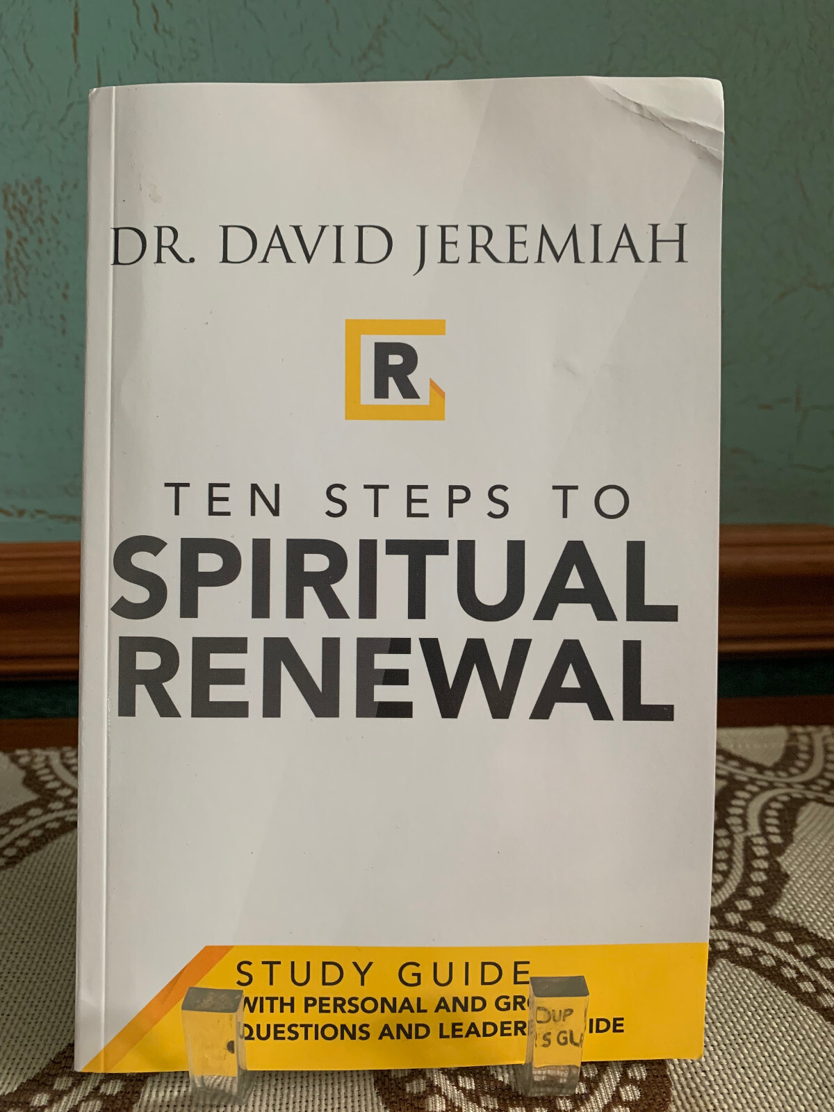 Ten Steps to Spiritual Renewal Study Guide by Dr. David Jeremiah (2021, Paperbac