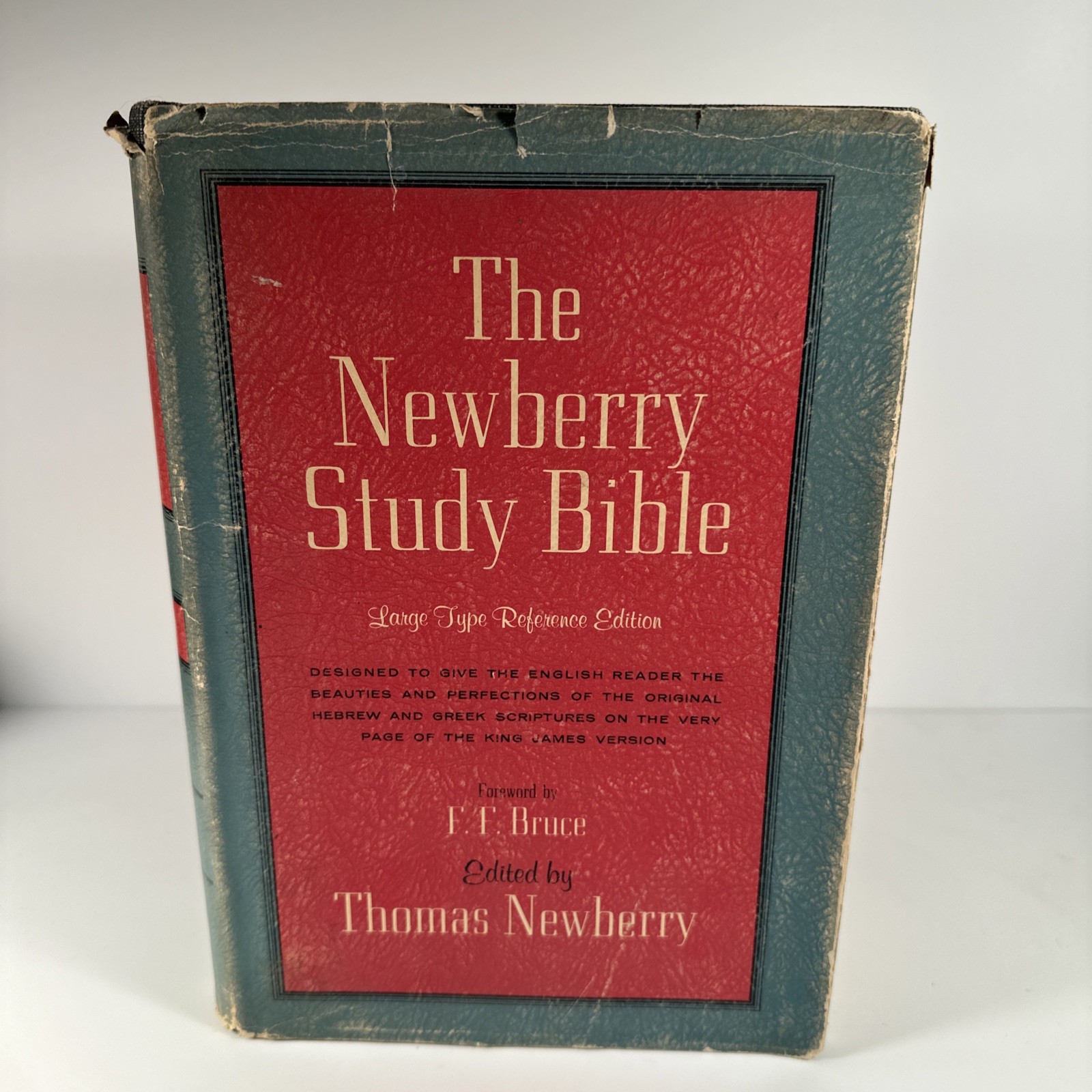 The Newberry Study Bible Large Type Reference Edition Vol 1 Genesis-Song Solomon