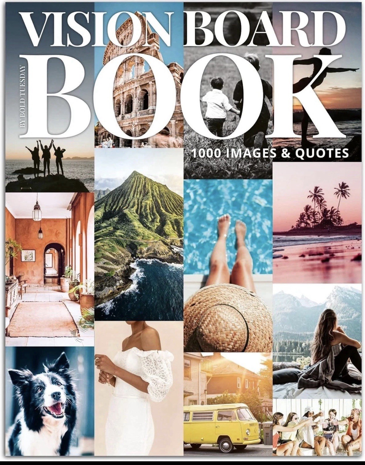 Vision Board Book Magazine for Women – 1000+ Diverse Pictures, Quotes NEW SEALED