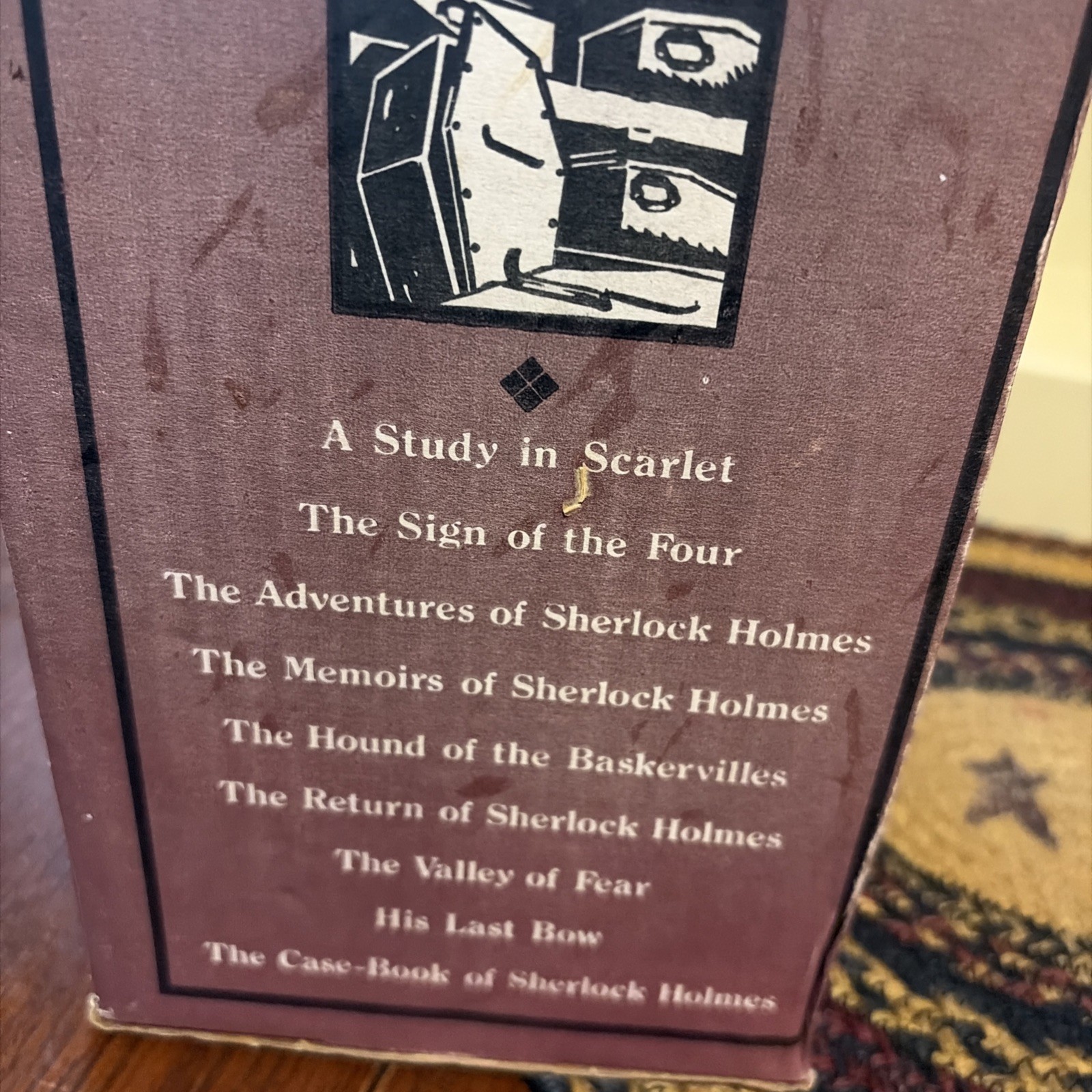 Complete Set: Sherlock Holmes Sir Arthur Conan Doyle RARE !1994 HardCover !
