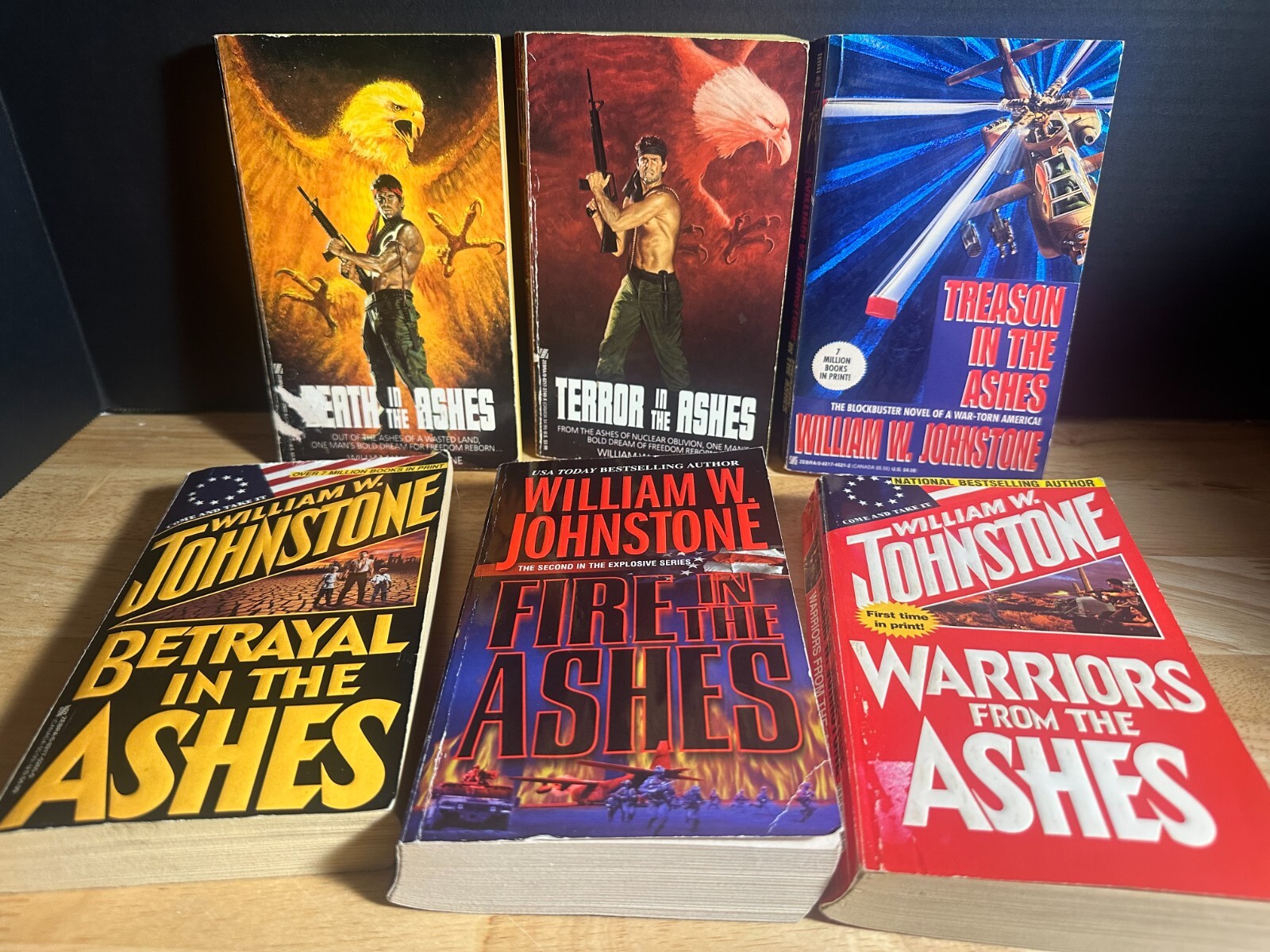 BEN RAINES ADVENTURES by William W. Johnstone – 6-book paperback collection