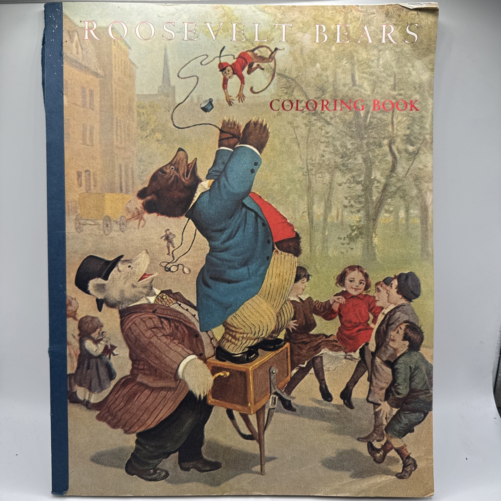 Roosevelt Bears Coloring Book 2000 14×11 3 Colored Pages 30 Pages Total