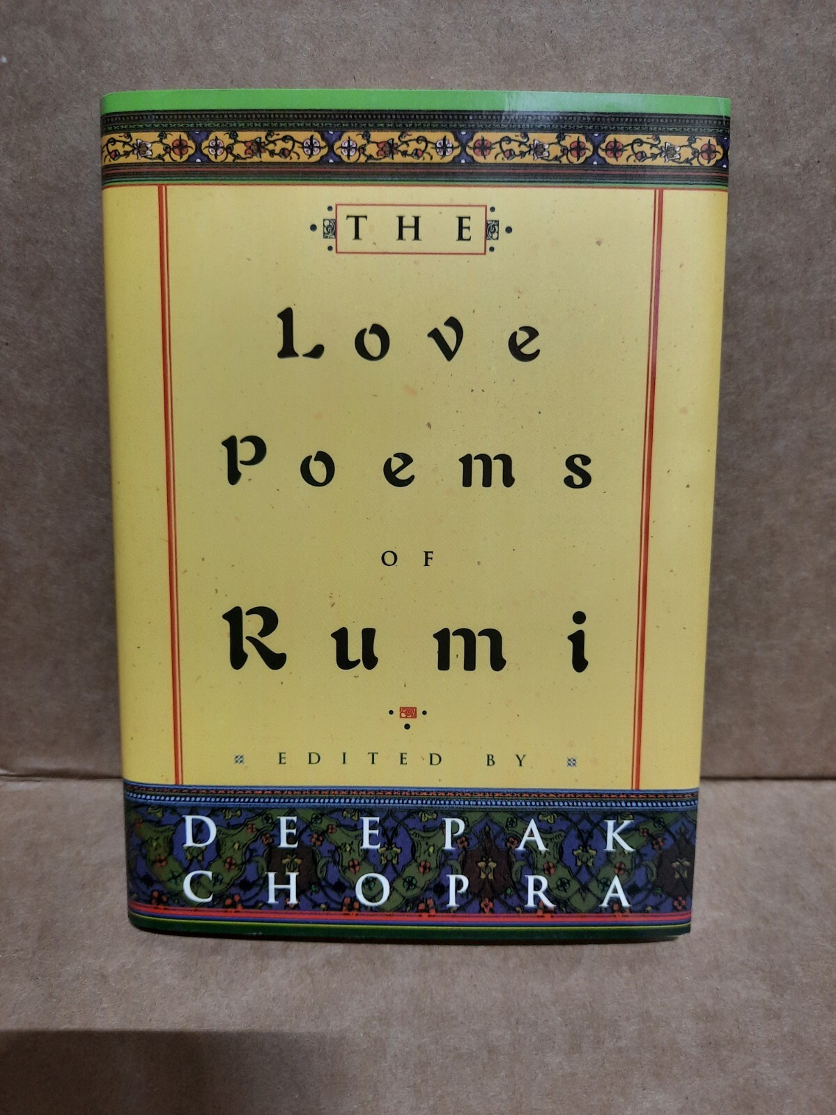 The Love Poems of Rumi by Jalal al-Din Rumi (1998, Hardcover)