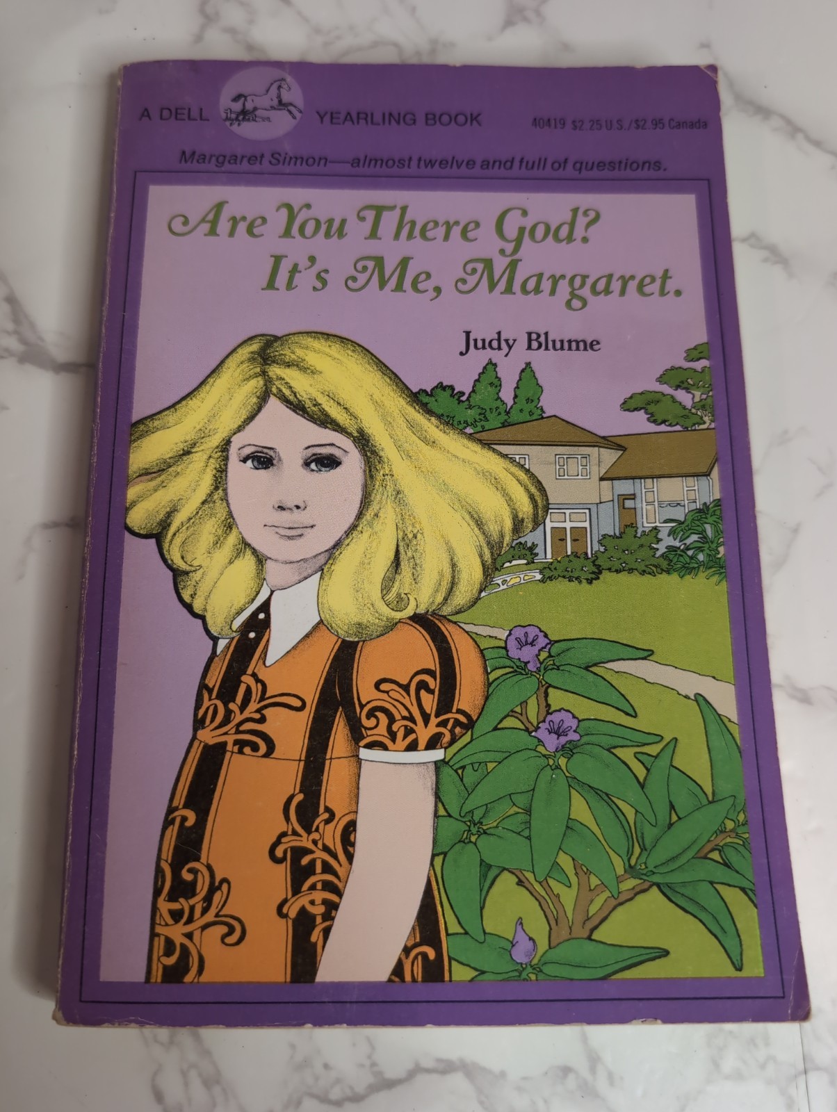Vintage Are You There God? It’s Me, Margaret Paperback Book 1982 Judy Blume