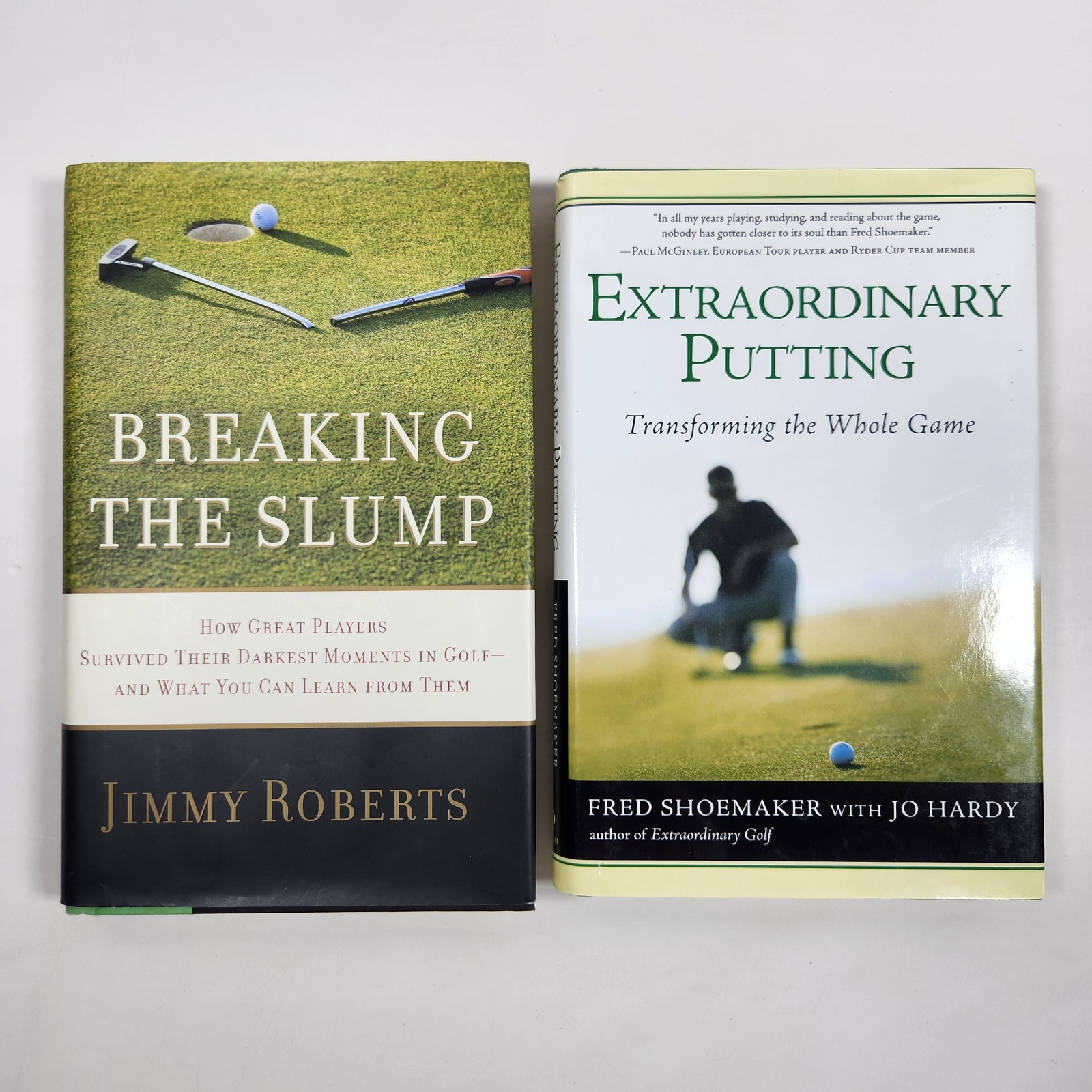 Golf Golfing Putting Breaking Slump Secret Winning Ben Hogan Way Lot of 4 HC DJ