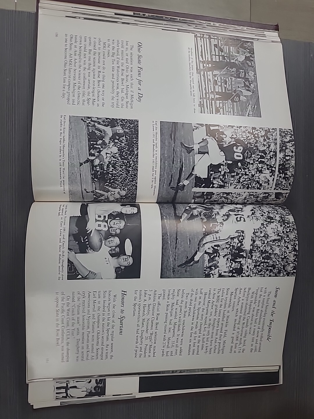 VINTAGE 1956 MICHIGAN STATE COLLEGE YEARBOOK WOLVERINE 468 PAGES