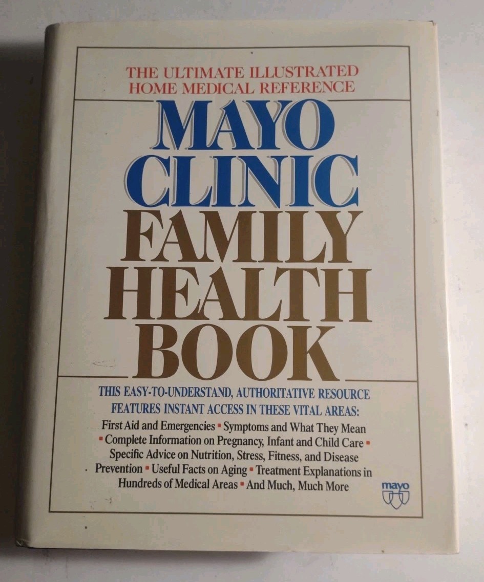 Mayo Clinic Family Health Book – Hardcover By David E. Larson Medical Reference.