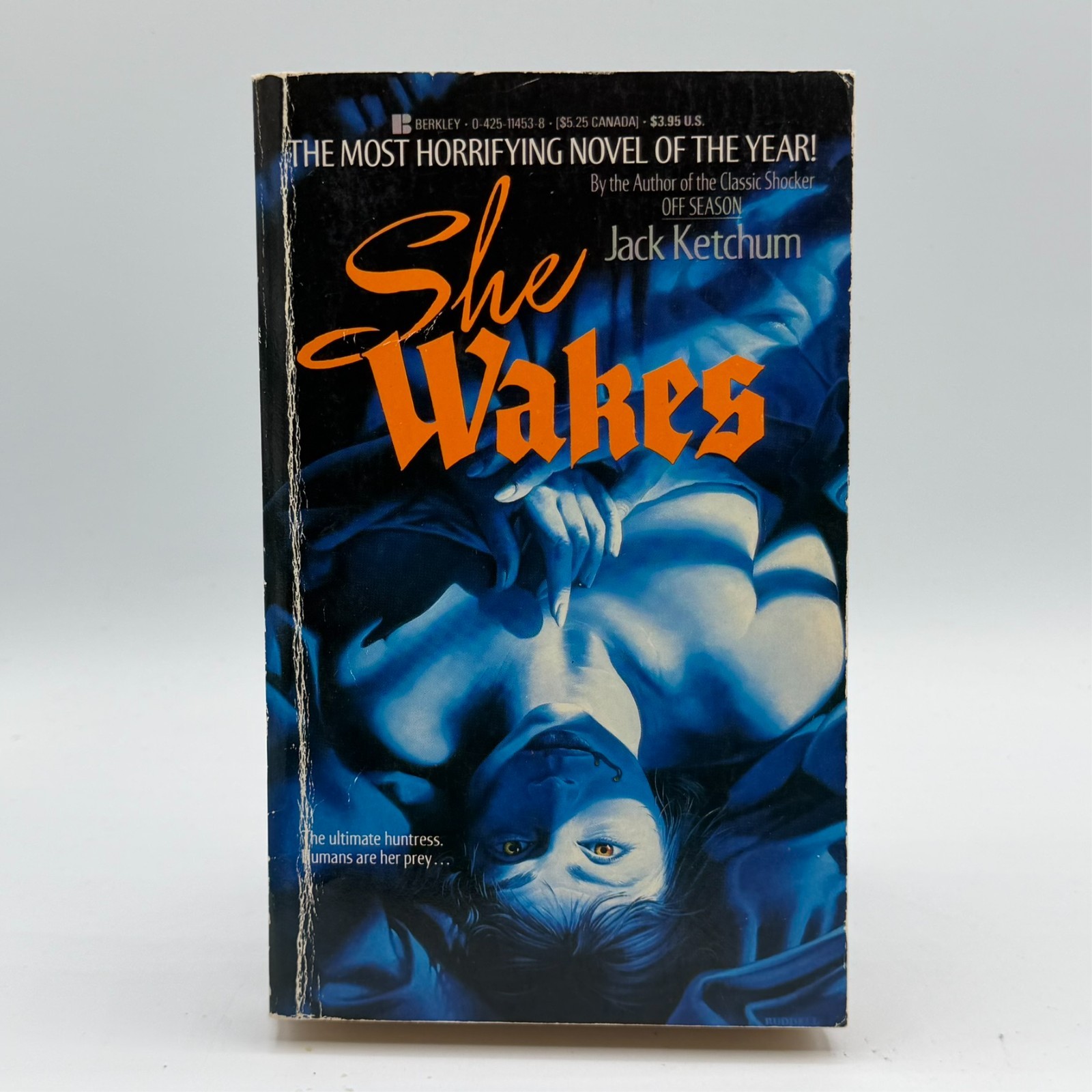 SHE WAKES Jack Ketchum Vintage Paperback 1989 First Berkley Printing Horror